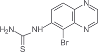 N-(5-Bromoquinoxalin-6-yl)thiourea