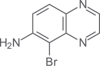 6-Amino-5-bromoquinoxaline